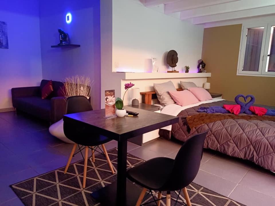 D'hote,fitness&billard Gratuit&spa Mas La Farelle Couette-café Nîmes